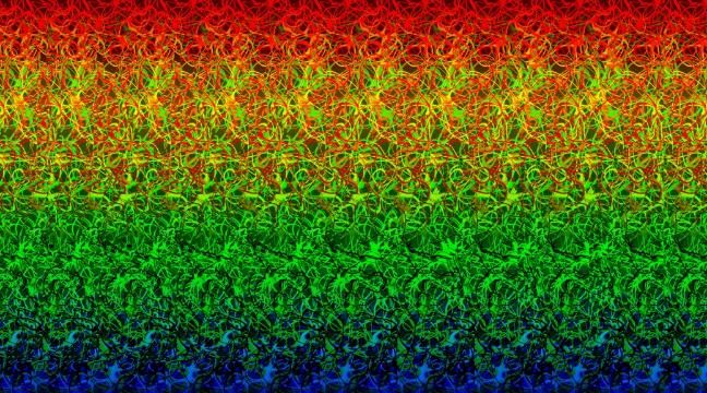 illusions eyed magiceye سه بعدی تصاویر عکس veis نگاه helps